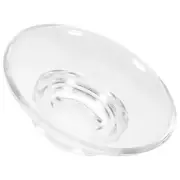Soap Dish Box Bathroom Dispenser Container Decorative Clear Holder