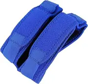 KOMBIUDA Adjustable Silicone Patella Strap for Sports Knee Sleeve Double Rubber Tube for Women Men