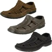 Mens Padders Breaker Closed Toe Leather Sandals