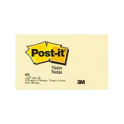 Post-It Notes Canary Yellow 73 x 123mm 12-Pack
