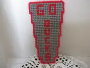 Plastic Canvas Scissors Holder ~ **Gift Idea ~ Buckeyes