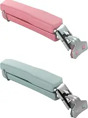 Stainless Steel Anti-Scalding Hot Bowl Dish Plate Gripper Clips Tongs Clamp Holder for Moving Hot Plate or Bowls with Food Out from Instant Pot Microwave Oven (Green,Pink, One Size)