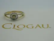 Welsh Clogau 9ct Yellow & White Gold Daisy Ring size L