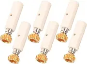 Yardwe 1Set Tuning Peg Button Gears for Electric Guitar Durable Guitar Pegs and String Stems Essential Accessory for Guitarists and Beginners Sturdy Prevent Slipping