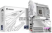 GIGABYTE Z890 AORUS Elite WIFI7 ICE Motherboard - Supports Intel Core Ultra CPU (Series 2), 16+1+2 Phase VRM, up to 8800MHz DDR5 (OC), 1xPCIe 5.0 + 3xPCIe 4.0, Wi-Fi 7, 2.5GbE LAN, Thunderbolt 4