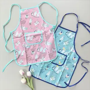 日本大創 DASIO Kids Apron 北極熊兒童防水圍裙【南風百貨】