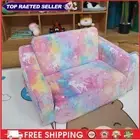 Toddler Kids Couch Glow in The Dark Extra Soft Open Couch for Playroom Bedroom