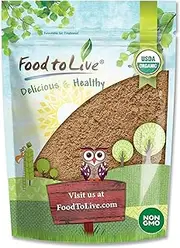 Food to Live Organic Turkey Tail Mushroom Powder, 1 Pound - Immune Support, Energy Boost, 100% Natural, Vegan, Non-GMO, Pure, Perfect for Beverages, Kosher, Bulk