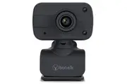 Bonelk USB Webcam Clip-On 1080P Web Camera w Microphone for PC Computer Black