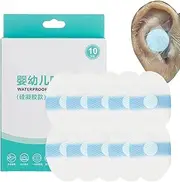 Kids Ear Covers for Water | Shower Ear Protection | Soft Breathable Adhesive Ear Patch, Baby Ear Covers, Swimming Shower Ear Protectors for Shower