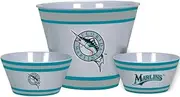 MLB Florida Marlins Melamine Serving Set