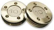 Scotty Cameron Translucent Replacement Weights for Putters, 25g x 2, Silver