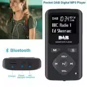 Pocket DAB/DAB+Digital Radio With Bluetooth and MP3 Player Earphone FM Redio Kit