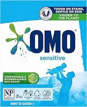 OMO Laundry Detergent Washing Powder Front & Top Loader 2kg