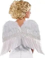 Amscan Feather Wings, White