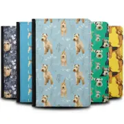 PASSPORT ITINERARY ORGANIZER|CUTE WELSH TERRIER PUPPY DOG CANINE PATTERN #A2