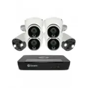 Swann NVR8-8580 2TB 2 x NHD-887MSFB 4K 4x NHD-888MSD SONVK-886804D2FB RRP $2299