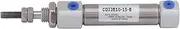 Baxnore Pneumatic Cylinder, Stainless Steel Air Cylinder, Double Acting Mini Cylinder, 15mm Stoke Air Pneumatic Cylinder for Industrial Machinery