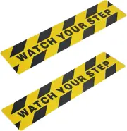 6" X 24" Watch Your Step Floor Tape anti Slip Warning Sign Sticker Adhesive Non-