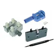 Watch Repair Tool Kit - Case Opener Case Holder Link Pin Remover Spring Bar Tool