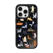 iPhone 16 Pro Mirror Case MagSafe Compatible YOGA CATS