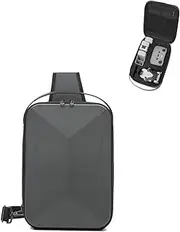 EVA Carrying Case for DJI Mini 4 Pro, Waterproof Drone Backpack Case Compatible with DJI Mini 4 Pro RC 2/ RC-N2, Drone Accessories, Black