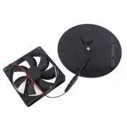 HG 10W Solar Powered Exhaust Fan Monocrystalline Silicon Solar Panel Fan