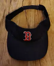 Boston Red Sox Vintage Twins Enterprise Visor Hat Men's OSFA New