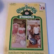 NEW Vintage 1984 Cabbage Patch Kids Craft Book Stencils #26605