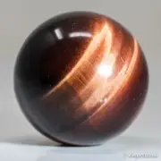 37g29mm Red Tiger Eye Sphere Crystal Ball Natural Quartz Healing Gemstone Chakra
