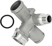 6D121132C 06D121132A Aluminum Coolant Hose Flange/Tee Elbow Quick Coupler Pipe for Audi A4/B7 2.0L/2.0T 2005-2009