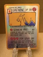 Pokkedo V1 Chatarak/Charizard Holo 50/50 Pokemon Parody