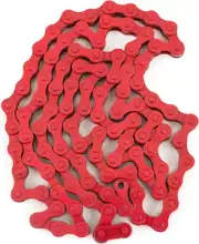 Mission BMX 410 100 Links Chain, 1/8-Inch Size, Red