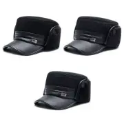 Hats Middle-aged And Elderly Hat Warm Berets Earmuffs Cap Ear Protection Hat