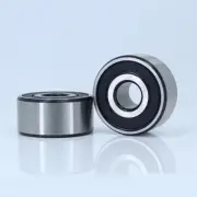 1PC 5204-2RS (20x47x20.6 mm) Axial Double Row Angular Contact Bearing 5204