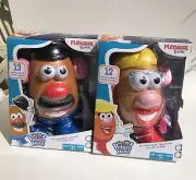 Playskool Friends! Mr. & Mrs. Potato Head Classic Toys Complete Set! TOY STORY