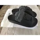 Moschino Teddy Bear Pool Slides Black Size IT 39US 8.5