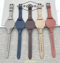 在飛比找Yahoo!奇摩拍賣優惠-FOSSIL真皮護腕錶帶適合ES4114ES4113ES36