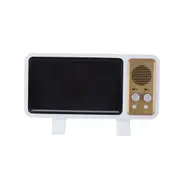 Retro TV Design 3D Phone Screen Magnifier Mini bluetooth Speaker Cell Phone Holder