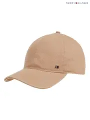 Tommy Hilfiger Natural 100% Cotton Herringbone 6 Panel Cap (AM4854) | $115