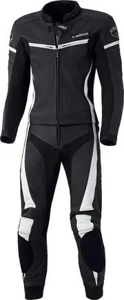 Held Spire, leather suit 2pcs. , color: Black/White , size: 62