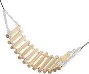 BUGUUYO Climbing Toy for Reptiles Birds Wooden Ladder Decor Interactive Lizard Ladder for Terrariums