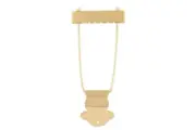 NEW - Trapeze Tailpiece, Machined Mounting Bar, GOLD
