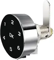 Smart Lock, Smart Password Lock Touch Screen Digital Security Lock Wood Cabinet Keypad Drawer Office Digital Electronic Lock,for Bedroom Hotel Office Apartment(Type 7) FANDIAO