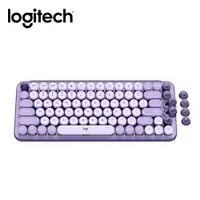 在飛比找誠品線上優惠-logitech羅技POP Keys無線鍵盤/ 星暮紫