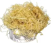 Wood Excelsior for Crafts (4OZ) Basket Filler Paper Shred Shred Paper Filler Wood Wool Shredded Fillers for Crafting Decor Centerpiece Christmas Halloween Birthday Easter Seasonal Events