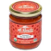 Mi Rancho Organic Salsa Roja - 16 Ounce (Pack of 6)