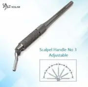 Adjustable Scalpel Handle Knife #3 for Medical Surgical Removable Blades #10-#16
