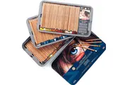 Derwent 100 Lightfast Coloured Pencils Professional Tin Set + Paper Pad Light Fast
