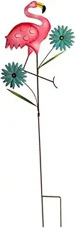 BESPORTBLE Flamingo Shape Stake Lawn Ornament for Garden Decor Durable Outdoor Flamingo Insert for Modern and Rustic Styles Enhance Your Charm